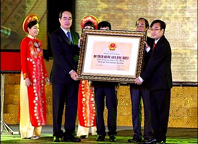 Đền Trần - Chùa Phổ Minh (Nam Định) đón Bằng công nhận di tích quốc gia đặc biệt - ảnh 1